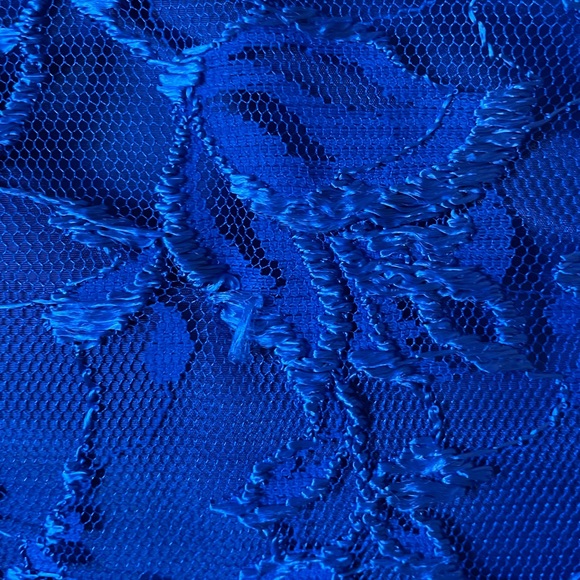 Gorgeous 80’s Cocktail Dress in Cobalt Blue - Picture 7 of 7